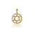 Pingente Estrela De Davi Vazada Folheado em Ouro 18K (PG0039) - comprar online