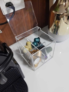 COFFE ORGANIZER COM 4 DIVISÕES INVIDUAL