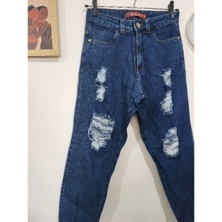 Calça Jeans Jogger Destroyed - Geração Moderna