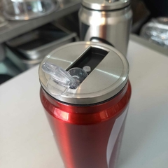 Botella forma de lata acero inoxidable - comprar online