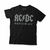 Camiseta Infantil ACDC (Black in Black)