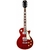 Guitarra electrica SX Les Paul Transparent Red