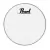 Parche Pearl 18" Protone Head Coated Blanco Con Logo