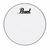 Parche Pearl 22" Protone Head Coated Blanco Con Logo