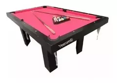 Mesa de pool Multifuncion Pool 180 x 110 + Ping Pong + Comedor + Bancos + Accesorios de regalo - (copia) - Yeerom