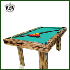 Mesa De Pool Yeerom Prof Roja 2.4mx1.4m Accesorios Regalo ESTILO CAMPO - VERDE - Yeerom