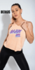 MUSCULOSA DEPORTIVA MUJER DURAZNO