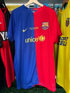 Camiseta Barcelona Messi 2009 (Detalle final de champions 09) - tienda online