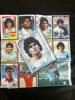 Remera Maradona figuritas - comprar online