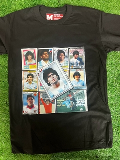 Remera Maradona figuritas