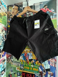 Short Lacoste importado negro - Full Casacas