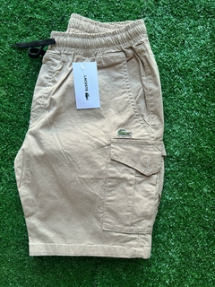 Short Lacoste importado beige en internet