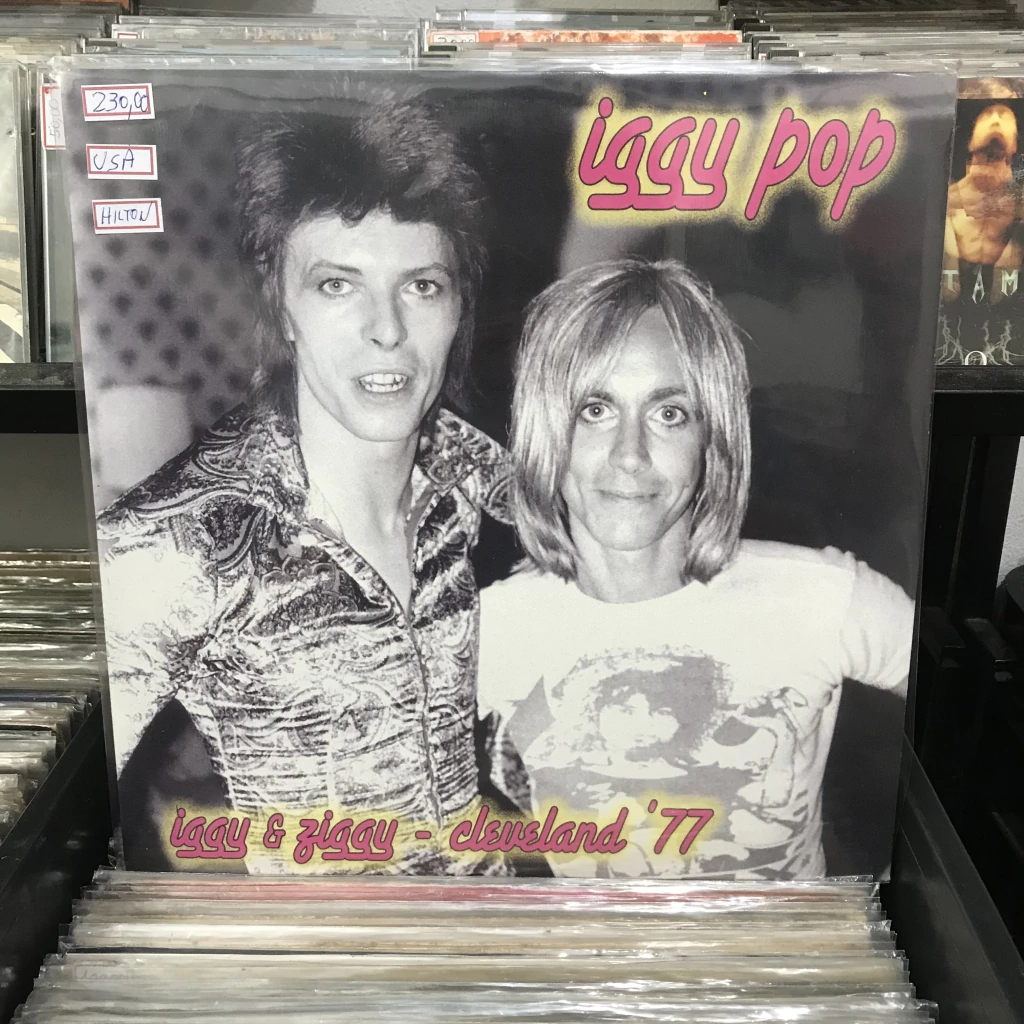 LP IGGY POP - IGGY & ZIGGY - CLEVELAND’ 77