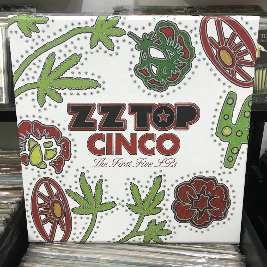 BOX ZZ TOP CINCO - THE FIRST FIVE LPs