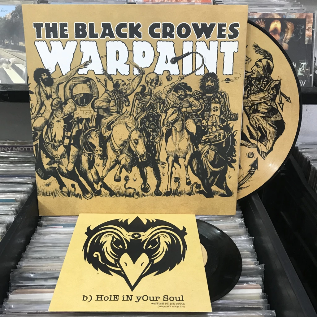 LP The Black Crowes - Warpaint (US) (REPRESS 2008) (+ EP 45RPM) (PICTURE DISC)