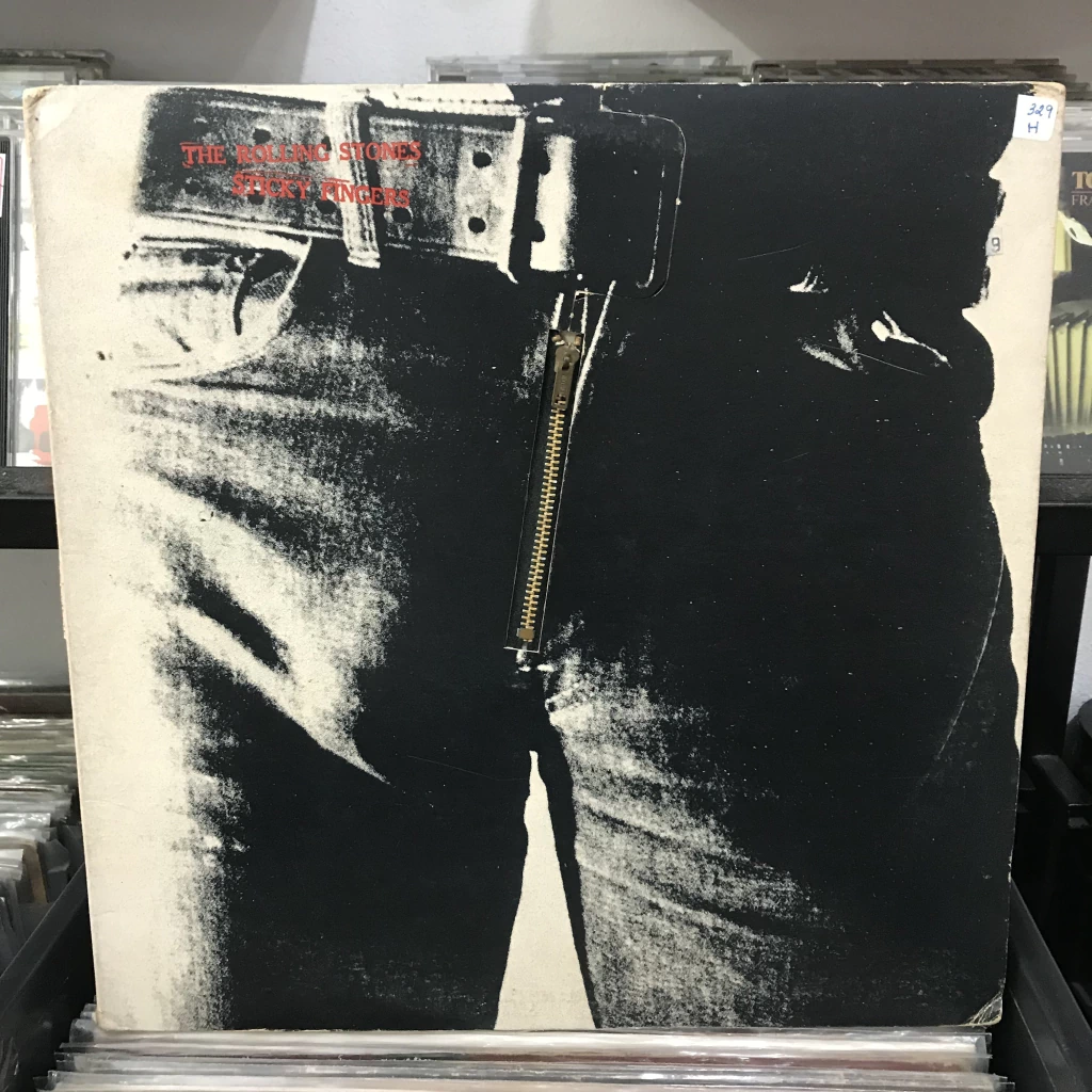 LP ROLLING STONES - STICKY FINGERS (US)