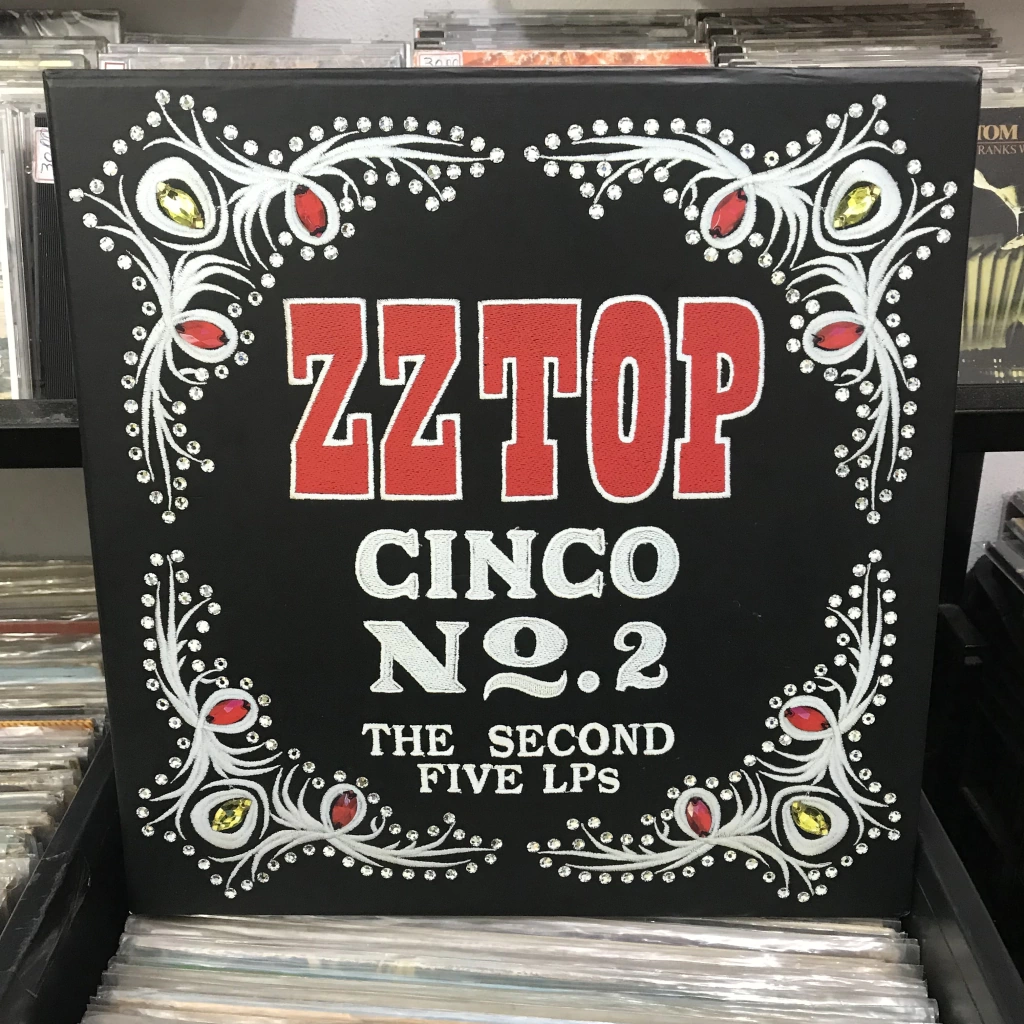 BOX ZZ TOP CINCO - THE SECOND FIVE LPs