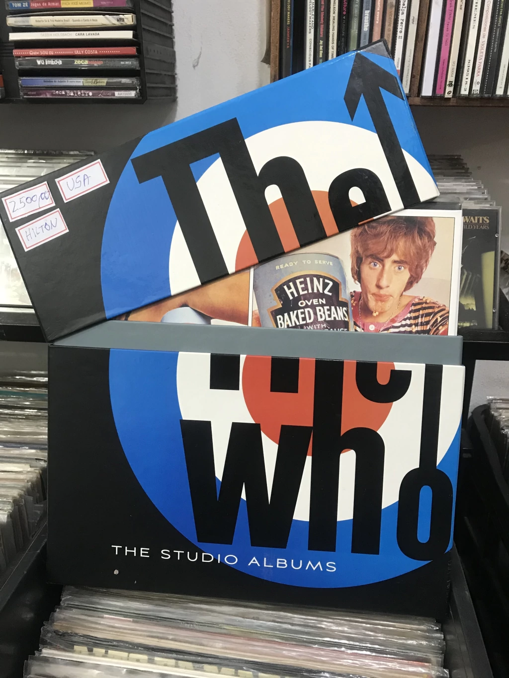 BOX THE WHO (THE STUDIO ALBUMS)