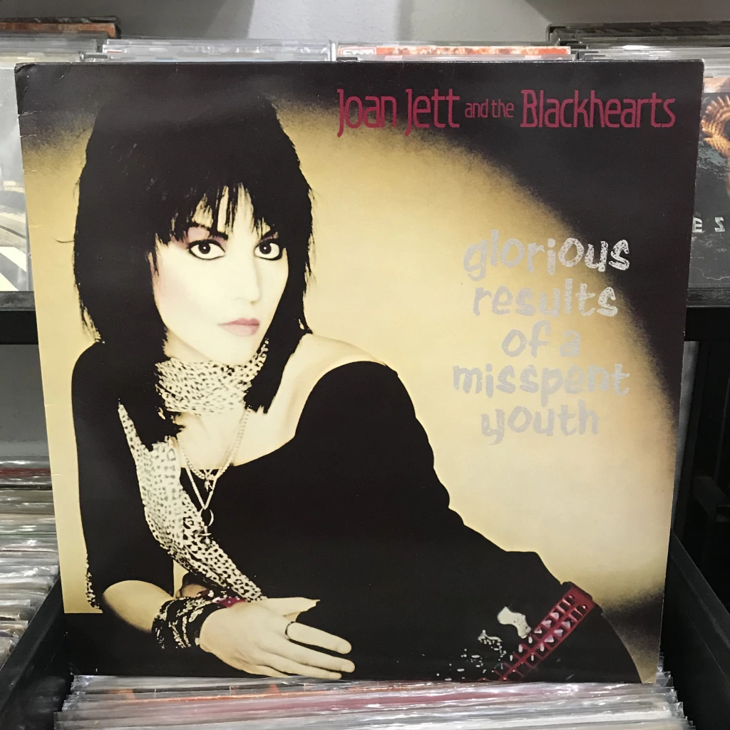 LP JOAN JETT AND THE BLACKHEARTS - GLORIOUS RESULTS OF A MISSPENT YOUTH (EU)