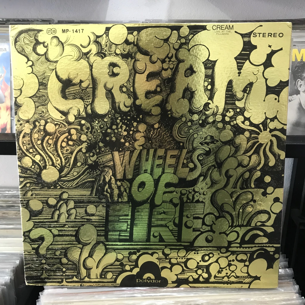 LP CREAM - WHEELS OF FIRE (JAPAN)