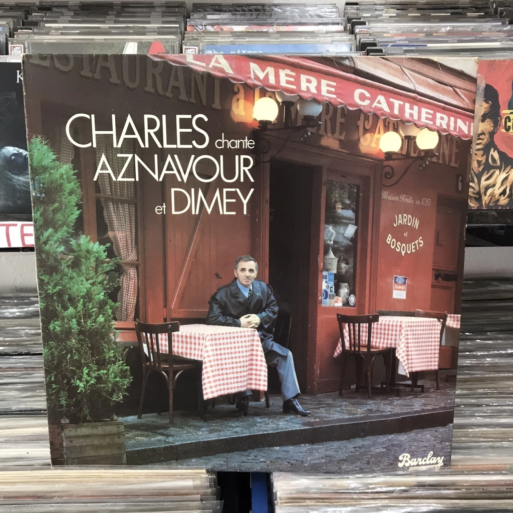 LP CHARLES AZNAVOUR - CHANTE ASNAVOUR et DIMEY