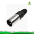 FICHA CONECTOR CANON MACHO TIPO NEUTRIK NEGRO JD362N