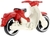 Hot Wheels Honda super Cub rojo moto - comprar en línea