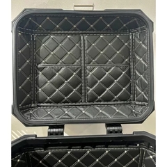 BAU ALUMINIO PRETO OUTBACK TRASEIRO 55L TOP CASE C/ FORRO - comprar online