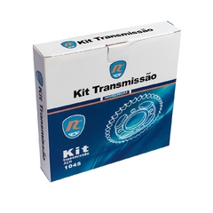 KIT TRANSMISSAO (RELACAO) HONDA BIZ 125 - ACO 1045