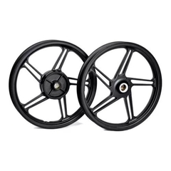 RODA DE LIGA LEVE (PAR) HONDA TITAN 150 ESD 2014 FREIO A DISCO - (5 PALITOS VAZADA) - comprar online