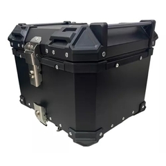 BAU ALUMINIO PRETO OUTBACK TRASEIRO 45L TOP CASE C/ FORRO - comprar online