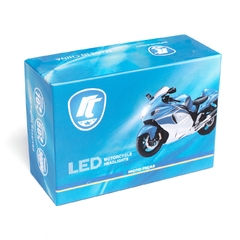 LAMPADA FAROL C/REATOR 3 LED H4 TITAN FAN 125 150 160 BRANCA AZUL - comprar online