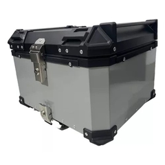 BAU ALUMINIO CROMADO OUTBACK TRASEIRO 45L TOP CASE C/ FORRO - comprar online