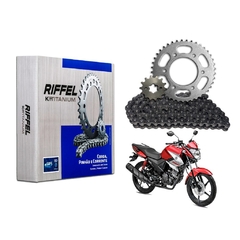 KIT RELACAO RIFFEL FAZER 150 YBR 125I FACTOR 125 K E ED 1045