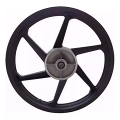 RODA DE LIGA LEVE (PAR) HONDA TITAN CG 150 ESD 04-13 FREIO A DISCO - (6 PALITOS) na internet