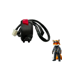 PUNHO DE PARTIDA (INTERRUPTOR) HONDA NXR 160 BROS ESD EDD - loja online