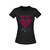 T-SHIRT INVICTUS CONCEPT LOVE GUNS PRETA M