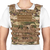 CAPA DE COLETE TIPO PLATE CARRIER COURAÇA - MULTICAM