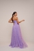 Vestido de Festa Lavanda Sem Alças - comprar online