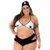 Mini Fantasia Plus Size Xerife Pimenta Sexy