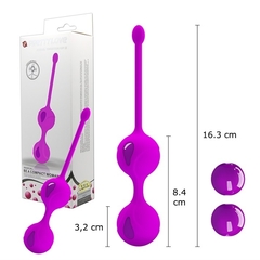 Kegel Ball de 90 gramos siliconadas Prety Love