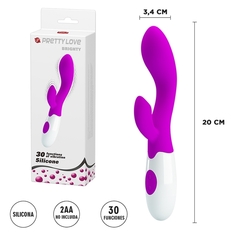 Vibrador De Punto G Con Estimulador De Clitoris Brighty