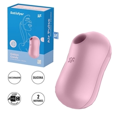 SUCCIONADOR DE CLITORIS SATISFYER COTTON CANDY RECARGABLE USB