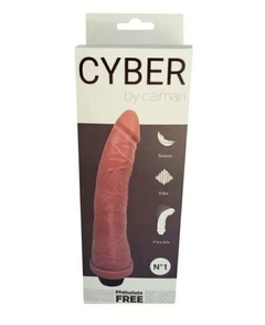 Vibrador Bananin Caiman Mulato Cyber 21 x 3,5 cm