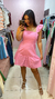 Imagem do Vestido soltinho rosa