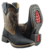 Bota Emborrachado Preto/ Fossil Cravo Boot Wear - 2001 na internet