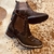 Botina Feminina Nobuck Café 750 - BOOT WEAR