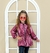 Jaqueta Metalizada forrada Moda Infantil Luxo - Fadinha Kids - Loja de roupas infantis