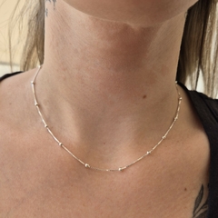 Choker veneziana e bolinha