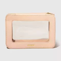 Nécessaire Nude com Transparência - Crystal Case - comprar online